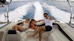 Cozumel Boating Family