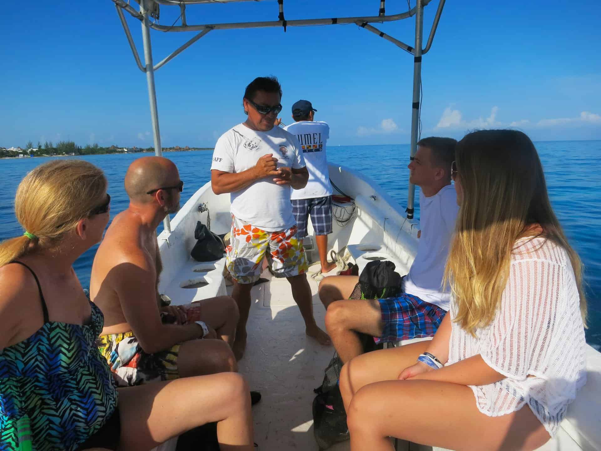 Cozumel Private Snorkeling 25' Panga - Jamaica Cruise Excursions